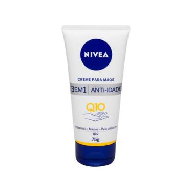 Imagem de Creme Hidratante para Mãos Nivea 3 em 1 - Anti-Idade Q10 75g, sem Frag