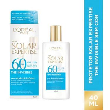 Imagem de Protetor Solar Facial Expertise The Invisible Sem Cor Fps60 40g L'orea