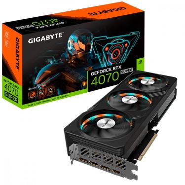 Imagem de Placa de Vídeo Gigabyte GeForce rtx 4070 Super Gaming oc 12GB GDDR6X 192bits