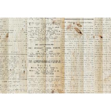 Imagem de Baocicco Pano de fundo de jornal britânico vintage de 3 x 2 metros The Sunday Times PEATH produto de fundo para fotografia animal de estimação roupas modernas para crianças e adultos adereços de