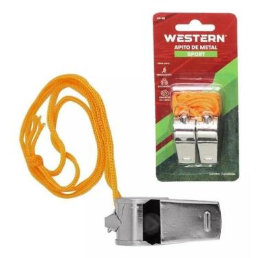 Imagem de Apito de metal western, 90 DIAS