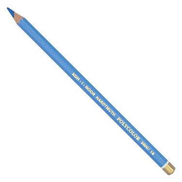 Imagem de Lápis de Cor Koh-I-Noor Polycolor 3800/18 Light Blue