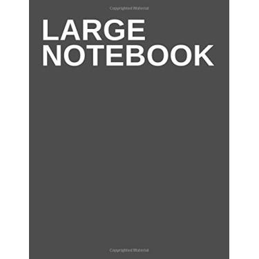 Imagem de Large Notebook: Big Size Lined Writing Journal, 150 Wide Ruled Pages, Note taking for School/College/Office, Daily Journal for Class/Homework / ... / Meditation, Basic Minimalist Design