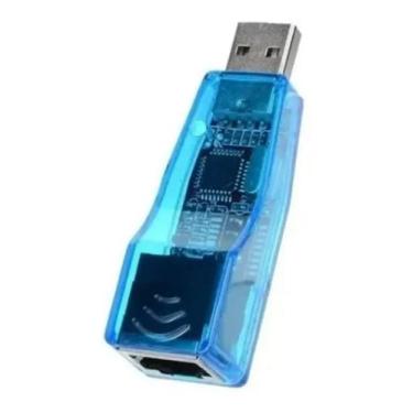 Imagem de Placa Rede Usb Externa Rj45 Adaptador Usb Ethernet 10/100 - Genérica