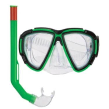 Imagem de Óculos Máscara Para Mergulho C/ Snorkel Kit Infantil Natação - Zein Im