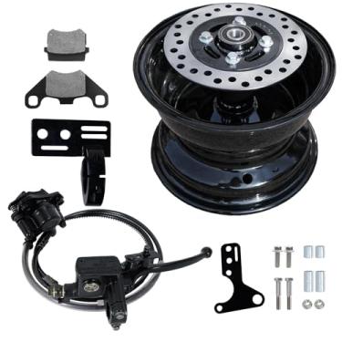 Imagem de JMCHstore Kit de freio hidráulico de disco de aro dianteiro para Coleman BT200X CT200U-EX CT200U-EXR, Axis M200 Massimo Baja Trailmaster MB200 MB200S 196cc Viper Hisun 200cc Mini bicicleta