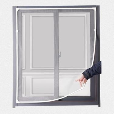 Imagem de Tela Mosquiteira Magnetica Para Janela Com Imã Anti Mosquitos 180cm x 150cm