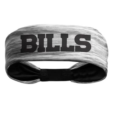 Imagem de Littlearth Faixa de cabeça NFL Buffalo Bills Tigerspace, cinza, tamanho único (300688-BILL)