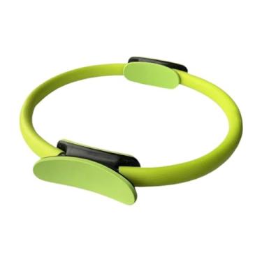 Imagem de rockible Círculo de anel de Pilates para mulheres Treinamento de resistência Treino portátil Anel de fitness de 13 polegadas para a cintura do músculo, Verde