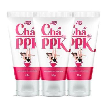 Imagem de Kit Erótico Gel Adstringente E Excitante Feminino Chá De PPK 3 Unidade