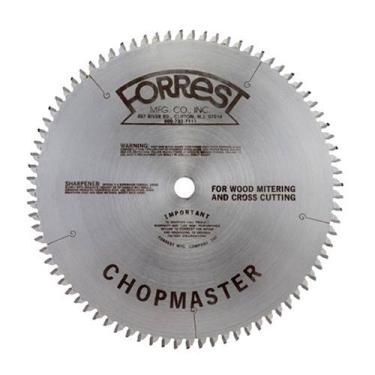 Imagem de Forrest CM06H406100 Chopmaster 16 1/2 polegada 40 dentes 4 PTS + 1 lâmina de serra plana de 1,9 cm com borda de 1,2 cm, CM-06H-40-6-100, D 6 1/2 | T 40 | K 3/32 | A 5/8 | TS 4 PTS+1 Flat