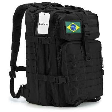 Imagem de Mochila Masculina Feminina Reforçada Impermeável Tática Militar 50L Vi
