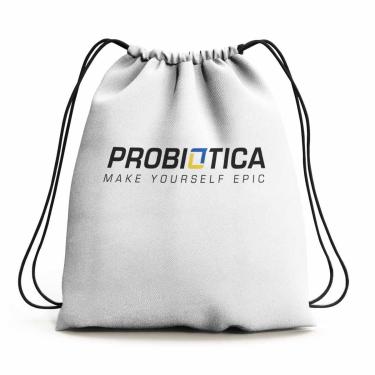 Imagem de MOCHILA IMPERMEÁVEL ESPORTIVA UNICO - PROBIÓTICA (BRANCO)-Unissex