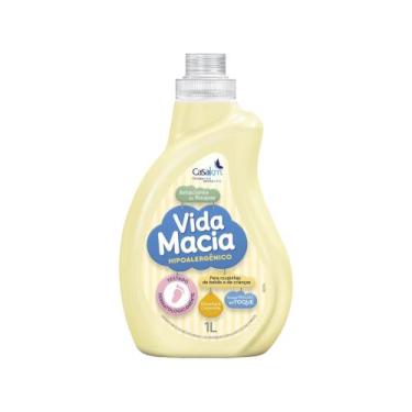 Imagem de Amaciante CasaKm Hipoalergênico Vida Macia - Glicerina & Camomila 1L