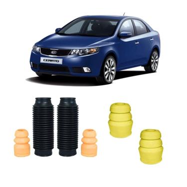 Imagem de Kit 4 Batente Parcial Amortecedor Cerato 2010 2011 2012 13