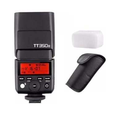 Imagem de EACHSHOT Godox TT350S 2.4G HSS 1/8000s TTL GN36 Flash Speedlite sem fio para Sony Mirrorless DSLR A7 A7R A7S A7-II A7-III A7R-II A7R-III A7S-II A6300 A6000 com filtro de cores