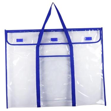 Imagem de rockible Organizador do quadro de avisos de aviso prévio de bolsas de bolsa de armazenamento de pôster para obras de arte para obras de arte