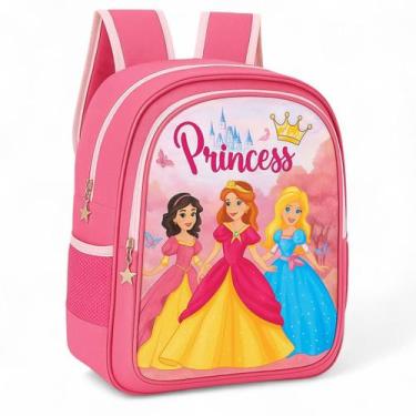 Imagem de Mochila Feminina Infantil Escolar Reforçada Menina Juvenil - Pikuka