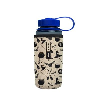 Imagem de Sok It BotlSok Capa de neoprene isolada para garrafa de água (Wizard's Walk, serve para CamelBak ou Nalgene de 473 ml)
