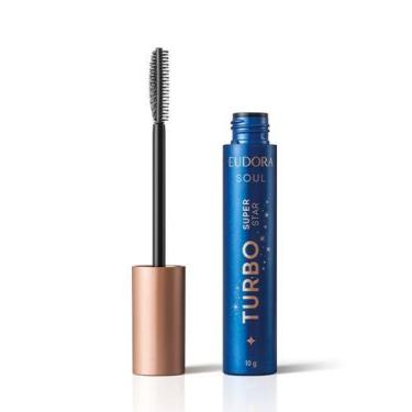 Imagem de MÁSCARA DE CÍLIOS PRETA EUDORA SOUL TURBO SUPER STAR 10g