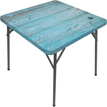 Imagem de Toalha de mesa oval elástica de madeira, estampa de textura de prancha de madeira, para decoração de mesa de jantar de cozinha, piquenique ao ar livre, serve para mesa de 122 x 172 cm