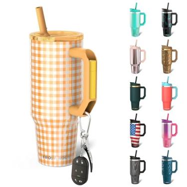 Imagem de Frost Buddy Thicc Buddy - Copo de aço inoxidável isolado a vácuo de 850 g com tampa e canudo para água - Caneca de viagem compatível com porta-copos - presentes para mulheres e homens ele ela