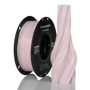 Imagem de TINMORRY Filamento PETG de mármore 1,75, filamento de impressora 3D PETG rápido, compatível com impressora 3D Bambu FDM, carretel de 1 kg, rosa mágico mármore