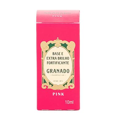 Imagem de Base Para Unhas Granado Pink Extra Brilho Fortificante 10ml