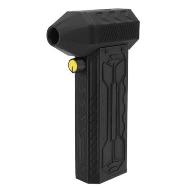 Imagem de TOPINCN 130000rpm Jatos fã Mini Soprador Seco, fã de Mini Turbo Sem Fio, Espanador de Ar Elétrico Portátil Com Fluxo de Ar Forte para Teclado, PC, Limpeza de Carros Viagens de (Preto)