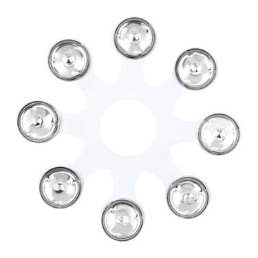 Imagem de Luwecf Pandeiro de Percussão Hi Hat Pandeiro de Percussão Peças de Reposição Resistentes Ao Desgaste Presentes Tambor Címbalo Musical Educacional Tambor para