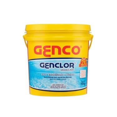 Imagem de Genclor cloro granulado estabilizado 10kg - Genco
