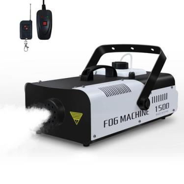 Imagem de Máquina de neblina Telbum 1500W 20000CFM com 2 controladores 2000mL