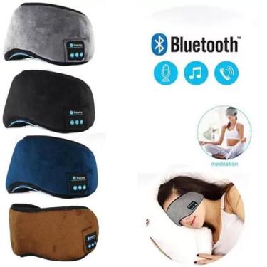 Imagem de Máscara Para Dormir Musical Com Fone Bluetooth - RPC
