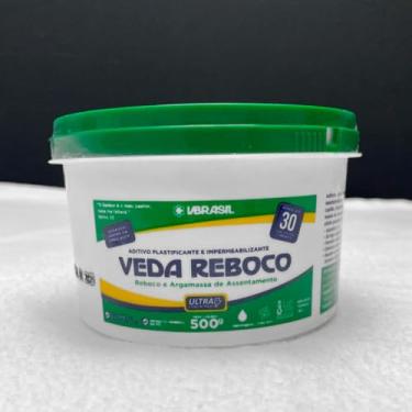 Imagem de Impermeabilizante Veda Reboco 500g Proteção Contra Umidade e Mofo Proteção contra Água e Fissuração - Faz Até 30 Sacos de Cimento Aditivo Plastificante e Impermeabilizante