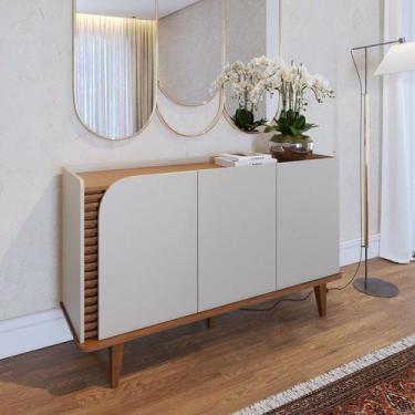 Imagem de Buffet colibri jurere 1,36m off white/freijo