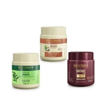 Imagem de Cronograma Capilar Vegano Bio Extratus Cabelos Danificados 250g (Jabor