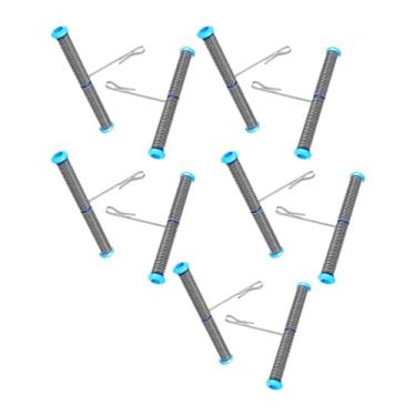 Imagem de Baoblaze 10 peças separadores de linha de pesca, tubo em forma de T para água doce, água salgada, acessórios de líder de fio, conector de linha de pesca