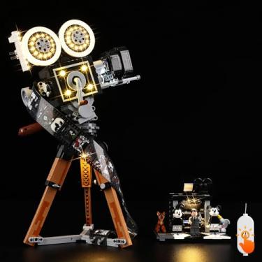 Imagem de Nitemode LED Light Kit Compatible with Lego Camera, Upgraded Walt Tribute Camera 43230 Models Set Lighting Accessories (No Model)