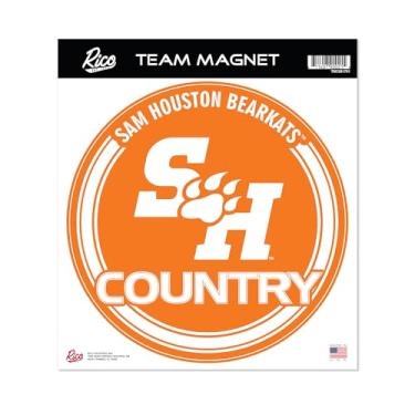 Imagem de Rico Industries NCAA Sam Houston State Bearkats Ímã redondo padrão de 20 cm