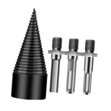Imagem de Generic Conjunto de brocas para rachador de madeira, divisores de lenha para uso doméstico, parafuso para rachador de lenha para fazenda, 5cmx10.5cm