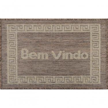 Imagem de Mini Capacho Sisal Look Bem Vindo 006 Castor 040x060 Cm
