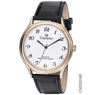 Imagem de Relógio Champion Masculino Couro Cn20024b