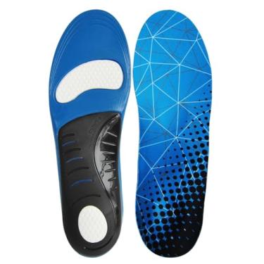 Imagem de Bellcon Palmilha ortopédica para dores nos pés, suporte de arco, inserções para fascite plantar, esporões, palmilhas confortáveis de espuma de poliuretano para trabalho, botas de caminhada, tênis para