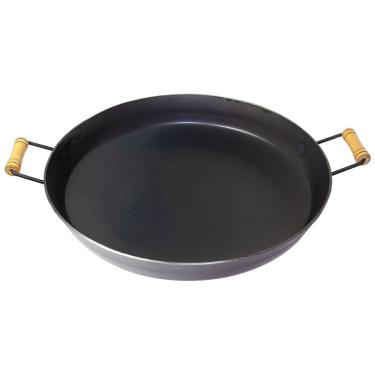 Imagem de Chapa Disco de Arado Com Borda Redonda Lisa de 50 Cm de Aço Para Bife Mk