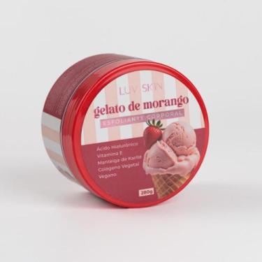 Imagem de Esfoliante Corporal Gelato de Morango 280g - Luv Skin
