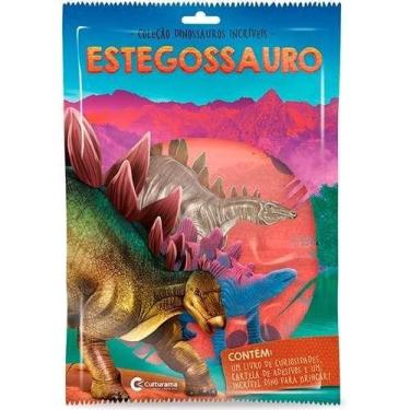 Imagem de Livro Coleção Dinossauros Incríveis - Culturama, Estegossauro