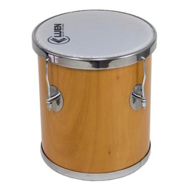 Imagem de Caixa De Repique Samba Luen 14 X 3 Aluminio, com chapa cromada e 6 afinações. Excelente instrumento.