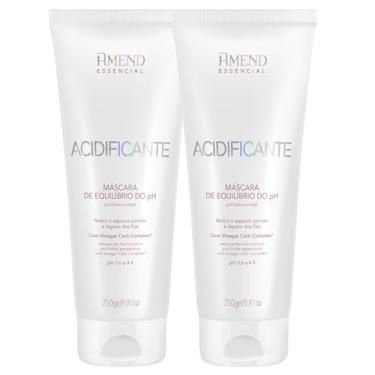 Imagem de Amend Máscara Acidificante Equilíbrio pH, Kit com 2 Unidades, 250g Cada, Reduz Aspecto Poroso
