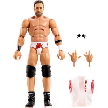 Imagem de Mattel WWE Elite Action Figure & Accessories, Series #120, 6-inch Collectible LA Knight with 25 Articulation Points & Swappable Hands