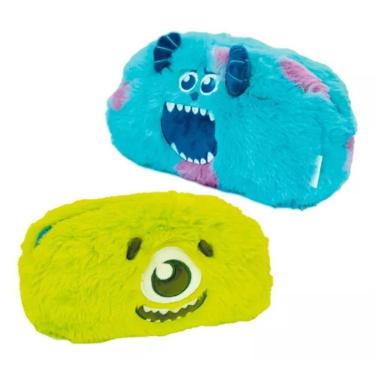 Imagem de Estojo Fluffy Zíper Dupla Face Monstros S.a DAC-Unissex